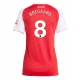 Arsenal Martin Odegaard #8 Replike Domaci Dres za Ženska 2025-26 Kratak Rukav